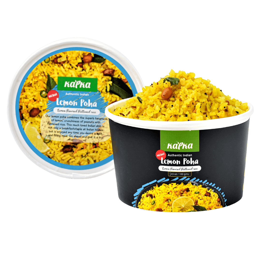 Lemon Poha Cups