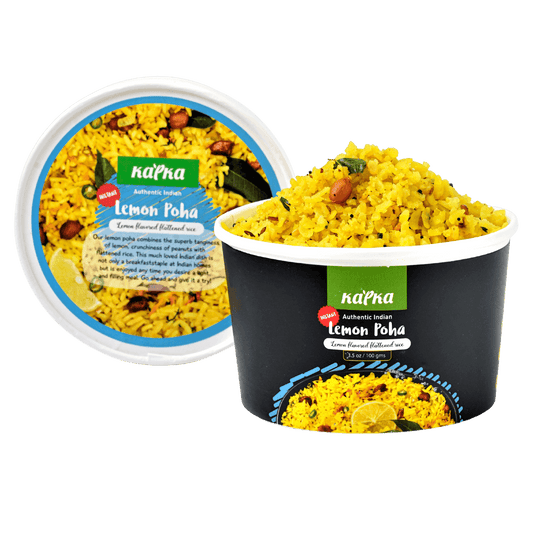 Lemon Poha Cups