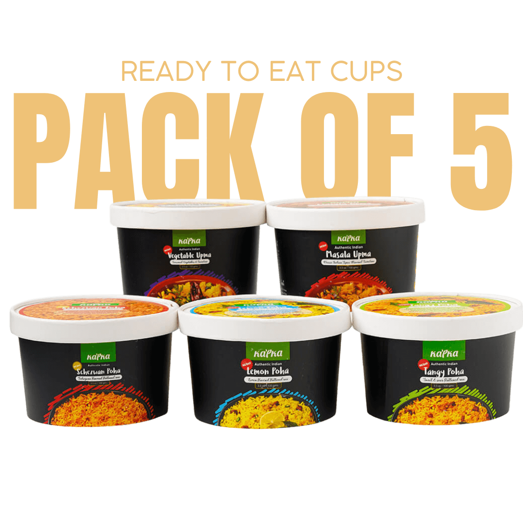 Ready to Eat Food Pack | Microwavable Cups Variety Pack Each