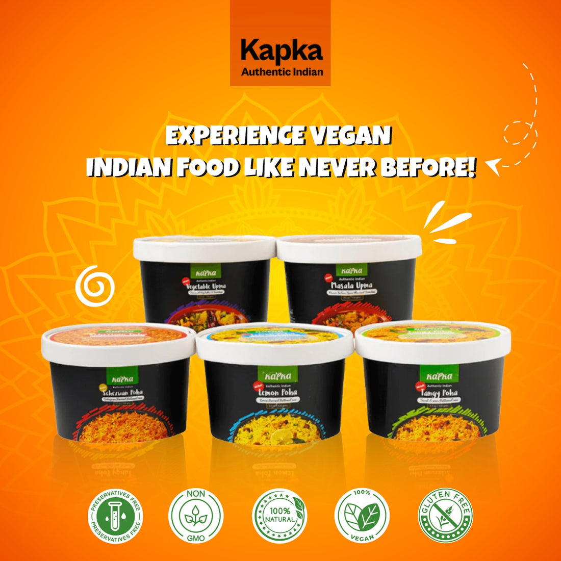 Kapka ready to eat cups: A step towards convenient everyday Indian cuisine
